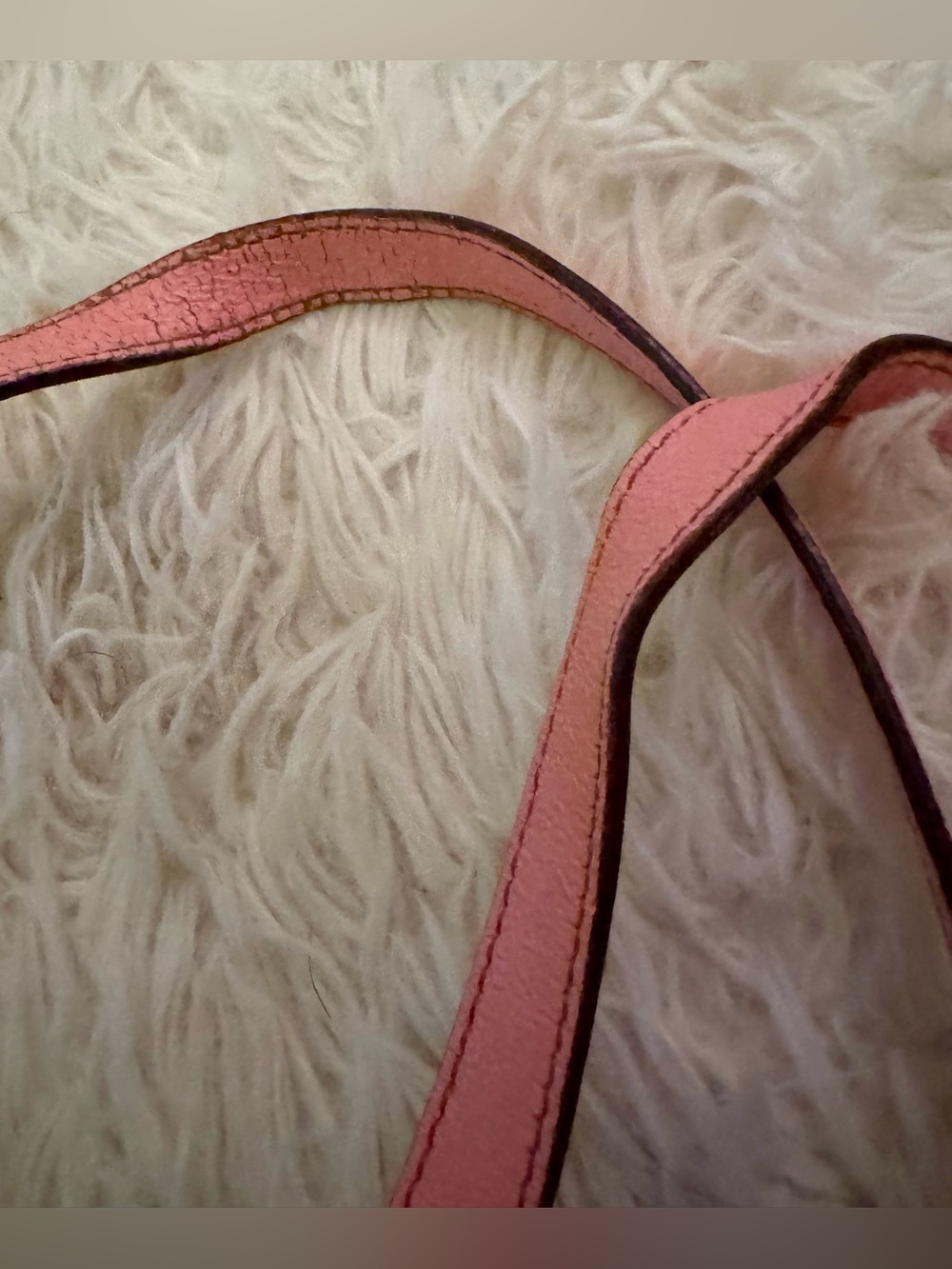 Authentic Gucci GG Monogram
Tan and Pink Leather Eclipse Tote - Picture 9 of 11